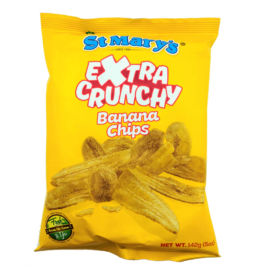 St Mary Bananas Chips (Extra Crunchy)