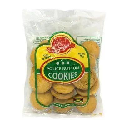 Police Button Cookies