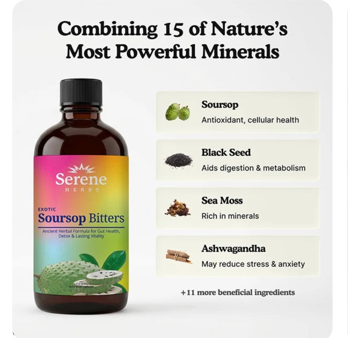 Serene Herbs Soursop Bitters