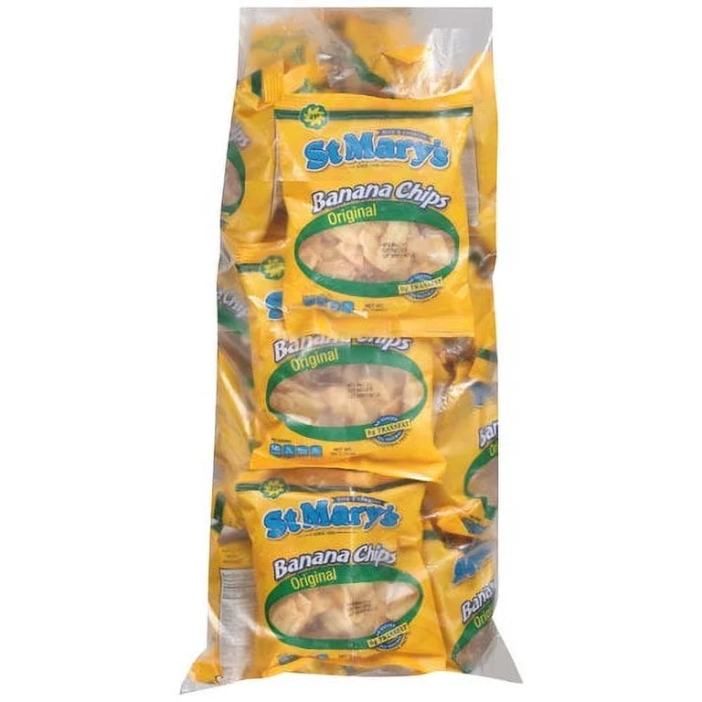St Mary Banana Chips 20PK