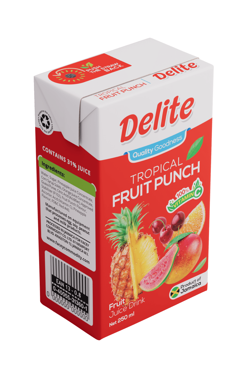 Box Delite (Pineapple) 250ml