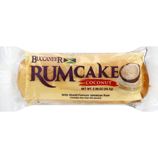 Buccaneer Rum Cake Coconut